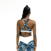 Geometric Scrunch Butt Shorts