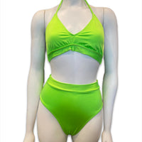 High Waisted Thong Set