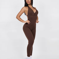 Cafe Backless Bodysuit | Brazilian Activewear Romper