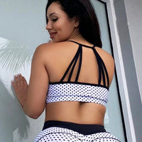 Darla Polka Dot Top (Light Supplex)