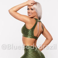 Olive You Top (Scrunchy Supplex)