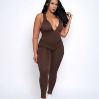 Missy Brown Fit Bodysuit | Brazilian Activewear (Light Supplex®)