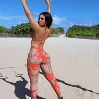 Palm Print Leggings