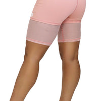 Peach Tech Mesh Shorts
