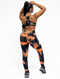 Falling For You Tie Dye Leggings (Scrunchy Supplex)