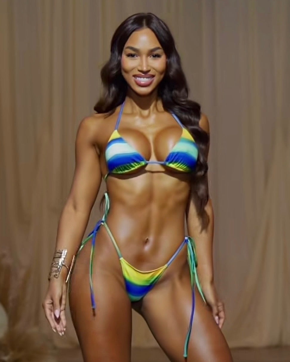 Brazilian Goddess Bikini Set | Adjustable Triangle Bikini