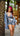 Savage Denim Short Bodysuit