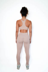 Nude Big Font Leggings (Light Supplex)