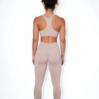 Nude Big Font Leggings (Light Supplex)