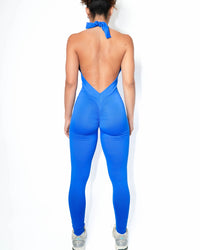 Blueberry Butt Scrunch Bodysuit | Brazilian Activewear Romper (Light Supplex)