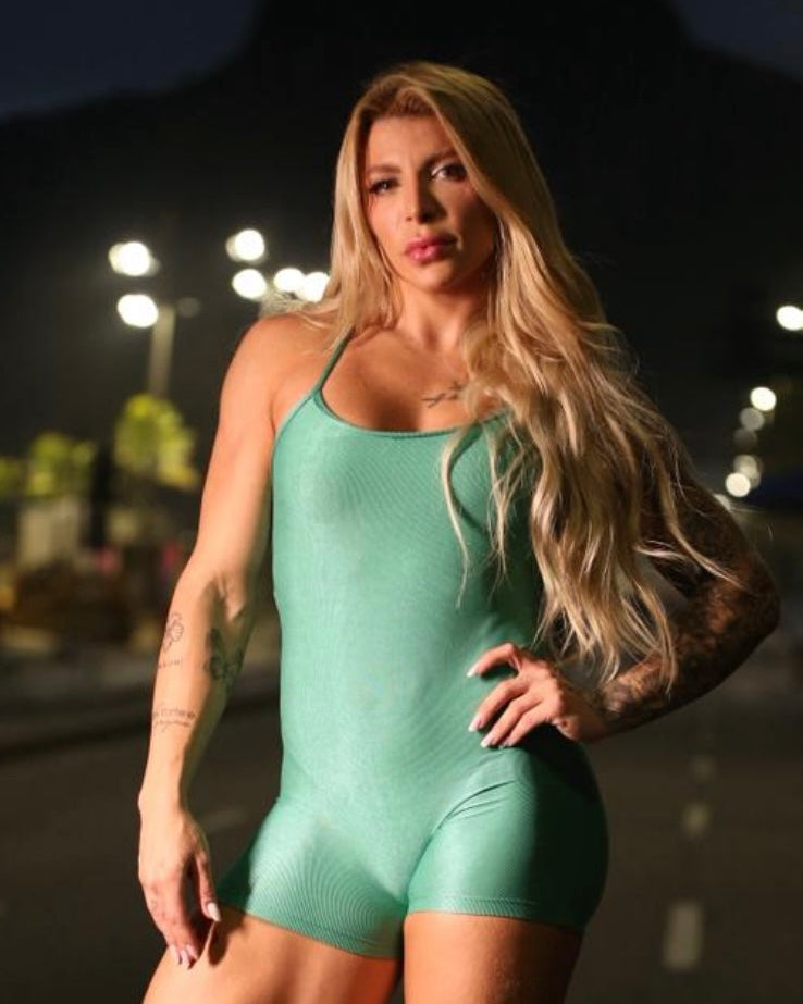 Ipanema Short Bodysuit | Sculpting Seamless Activewear Romper