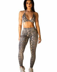 Venom Snake Print Leggings