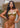 Gold Star Curtain One Piece Buttkini