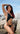 Black Cutout Sparkling One Piece Swimwear