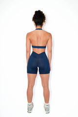 Navy Fit Bum Bum Pocket Shorts