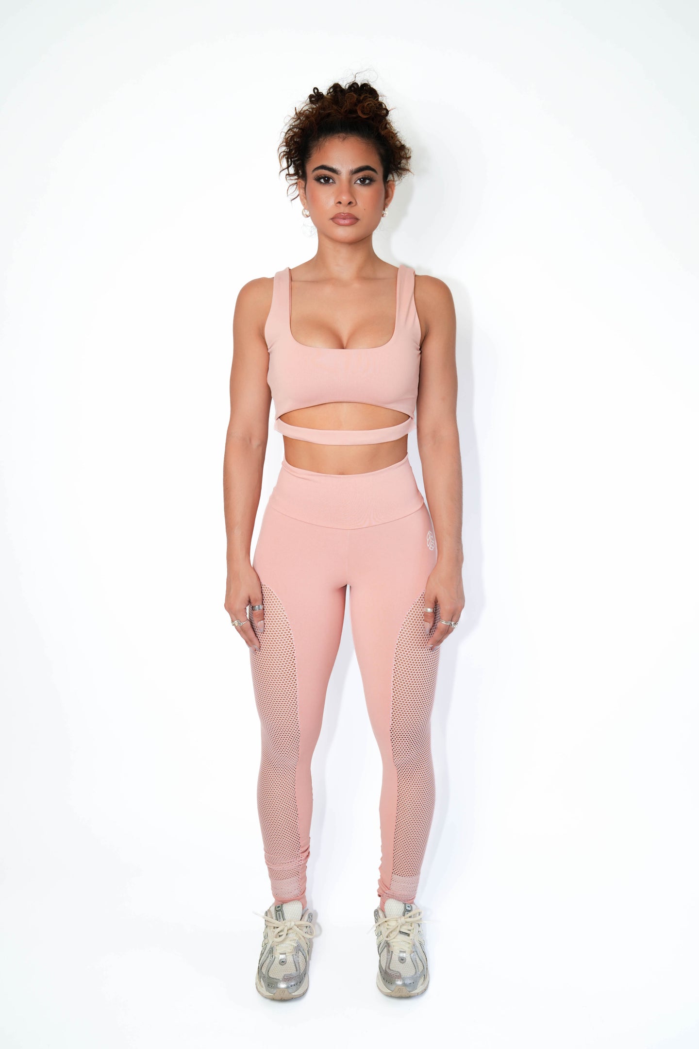 Blush Mesh Leggings