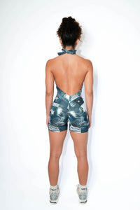 Savage Denim Short Bodysuit