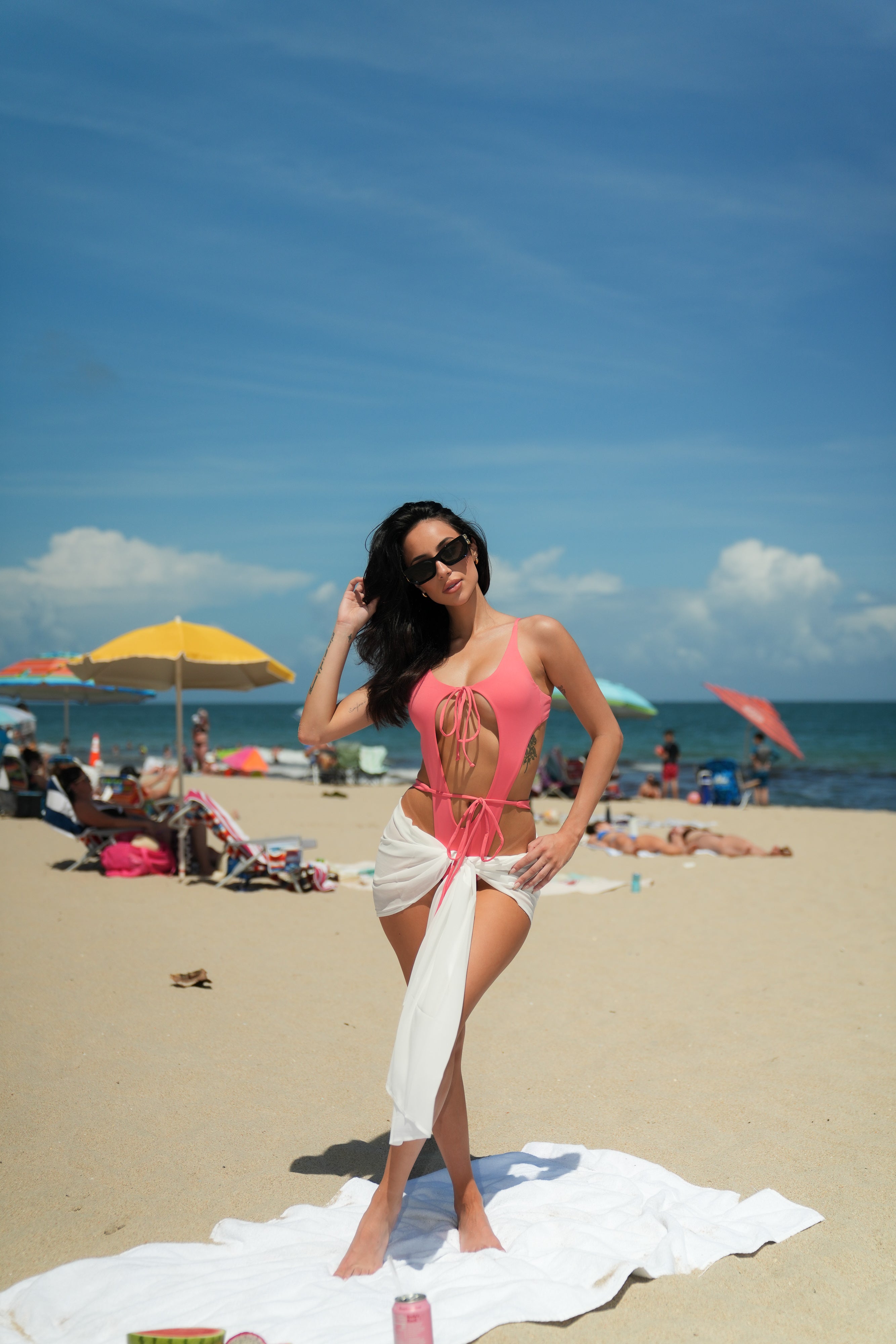 Pink Seductive One Piece Swimwear
