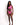 Pink Open Back Cutout | One-Piece Swimsuit