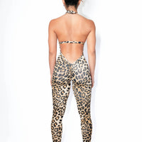 Leopard Tigre Backless Bodysuit