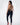 Black Open Back Strappy Bodysuit | Thick Supplex