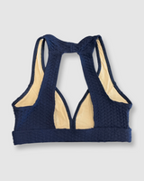 Navy Blue Top Love Sport Bra