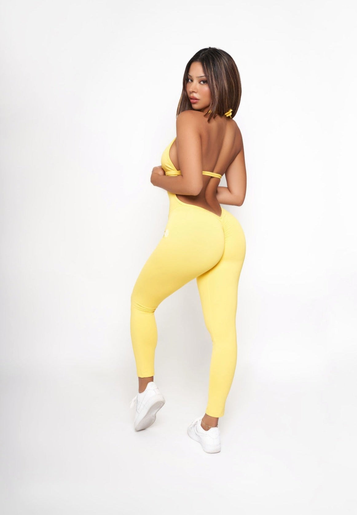 Sunshine Backless Bodysuit | Brazilian Activewear Romper