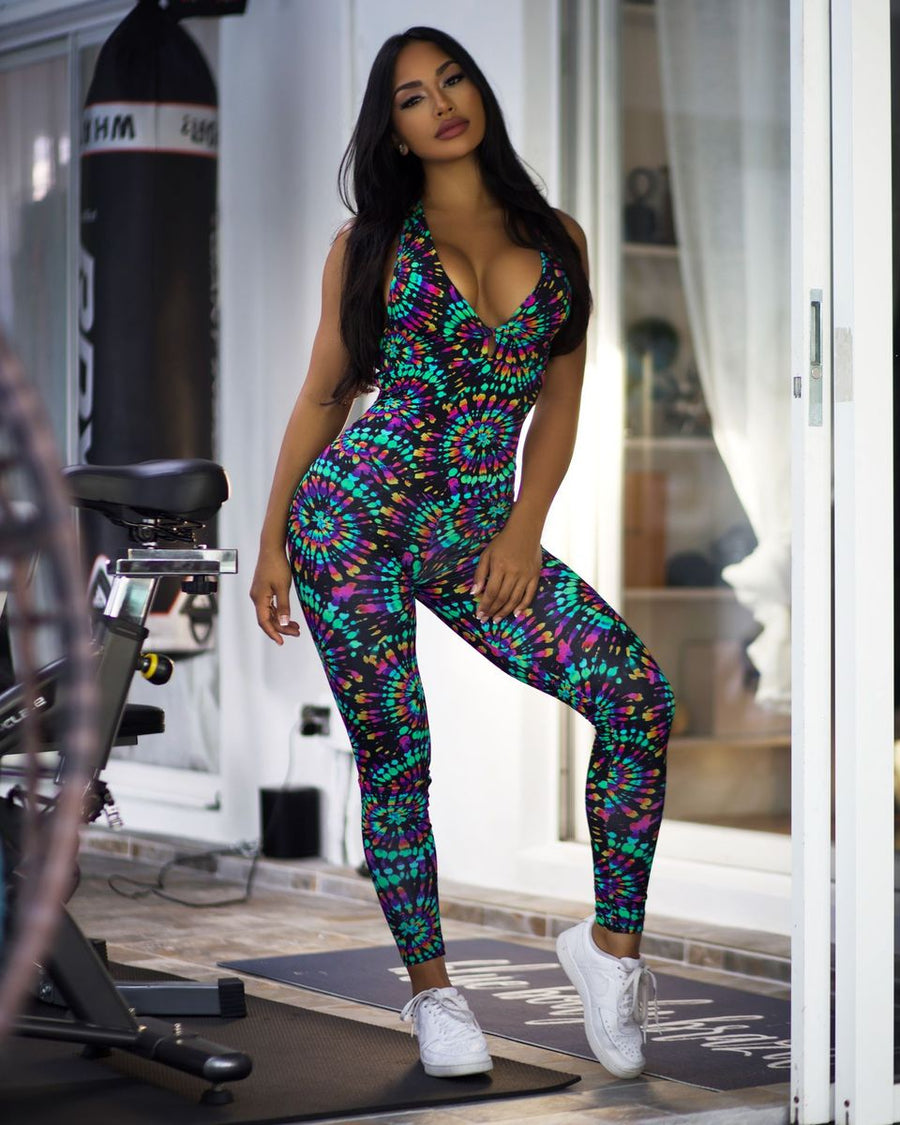 Dark Woodstock Ring Bodysuit (Light Supplex)