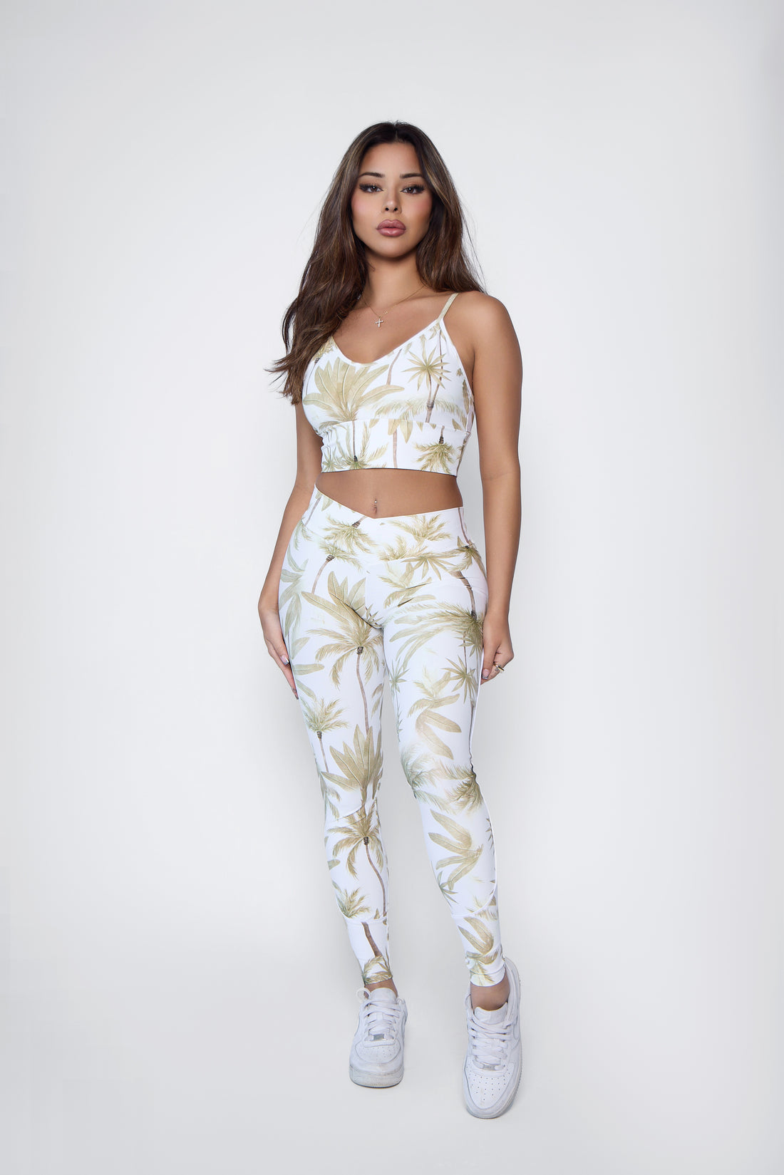 Gold Palms Legging