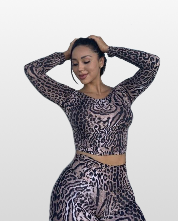 Animal Instinct Cropped Top (Light Supplex) Preorder now! Shipping starts on May 19, 2025. Don&
