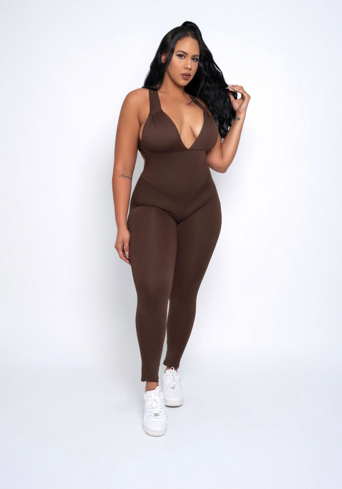 Missy Brown Fit Bodysuit