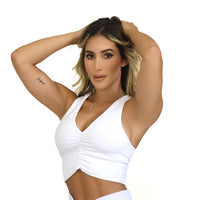 White Press Top